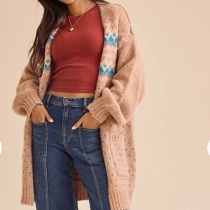 Altar'd State Danni Dot Duster Large NEW